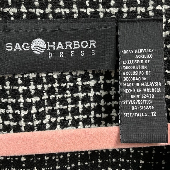 Sag Harbor Dress with Jacket Size 12 - Picture 10 of 11